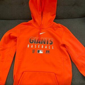 Size Small Orange San Francisco Giants Nike Hoodie